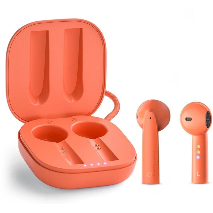 Наушники 1MORE Omthing AirFree Pods EO005, вкладыши, шумоподавление, 400 мАч, оранжевые - фото 51383233 Наушники 1MORE Omthing AirFree Pods EO005, вкладыши, шумоподавление, 400 мАч, оранжевые - фото 51383233