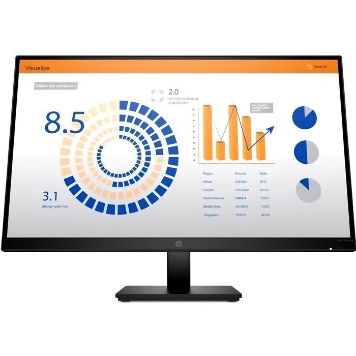 Монитор HP P27q G4, 27", IPS, 2560x1440, 60Гц, 5 мс, HDMI, VGA, чёрный - фото 51383562 Монитор HP P27q G4, 27", IPS, 2560x1440, 60Гц, 5 мс, HDMI, VGA, чёрный - фото 51383562