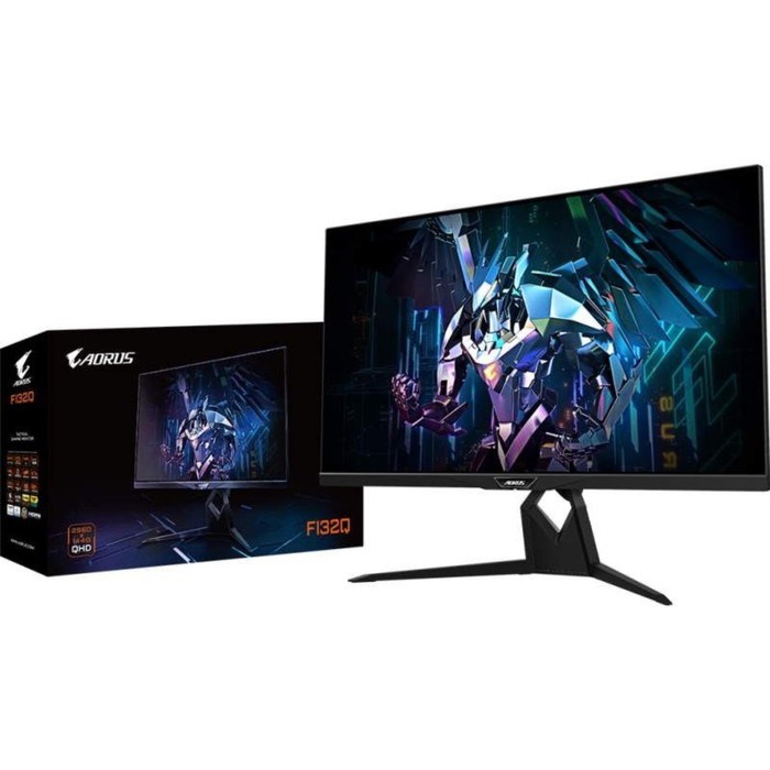 Монитор Gigabyte Aorus FI32Q, 31.5", IPS, 2560x1440, 170Гц, 1 мс, HDMI, DP, чёрный - фото 51383818 Монитор Gigabyte Aorus FI32Q, 31.5", IPS, 2560x1440, 170Гц, 1 мс, HDMI, DP, чёрный - фото 51383818