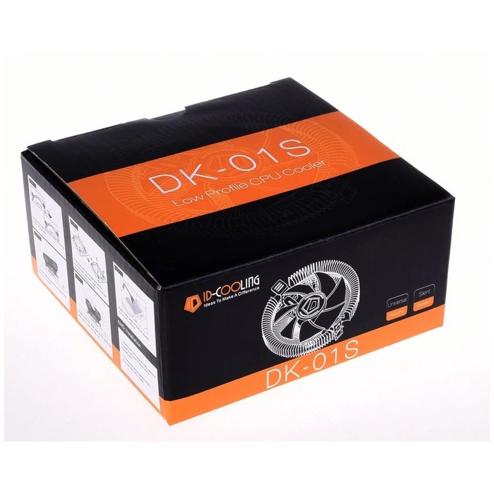 Кулер ID-COOLING DK-01S, Soc-AM4/1150/1151/1155/1156/1200, 3-pin, 23.8 dB, 65 Вт - фото 51383957 Кулер ID-COOLING DK-01S, Soc-AM4/1150/1151/1155/1156/1200, 3-pin, 23.8 dB, 65 Вт - фото 51383957