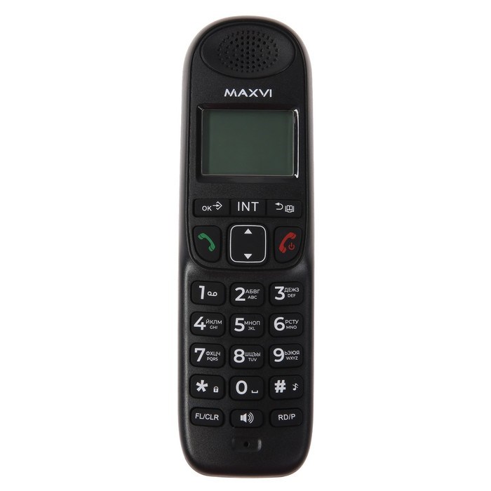 Радиотелефон DECT Maxvi AM-01, Caller ID, интерком, спикерофон, АОН, конференц-связь, черный - фото 51384227 Радиотелефон DECT Maxvi AM-01, Caller ID, интерком, спикерофон, АОН, конференц-связь, черный - фото 51384227