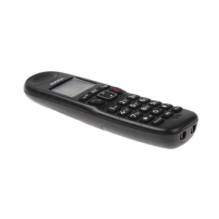 Радиотелефон DECT Maxvi AM-01, Caller ID, интерком, спикерофон, АОН, конференц-связь, черный - фото 51384229 Радиотелефон DECT Maxvi AM-01, Caller ID, интерком, спикерофон, АОН, конференц-связь, черный - фото 51384229