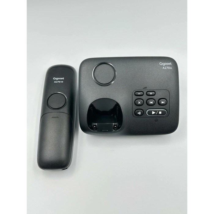 Радиотелефон DECT Gigaset A270А, АОН, спикерфон, 80 контактов, автоответчик,подсветка кнопок - фото 51384313 Радиотелефон DECT Gigaset A270А, АОН, спикерфон, 80 контактов, автоответчик,подсветка кнопок - фото 51384313