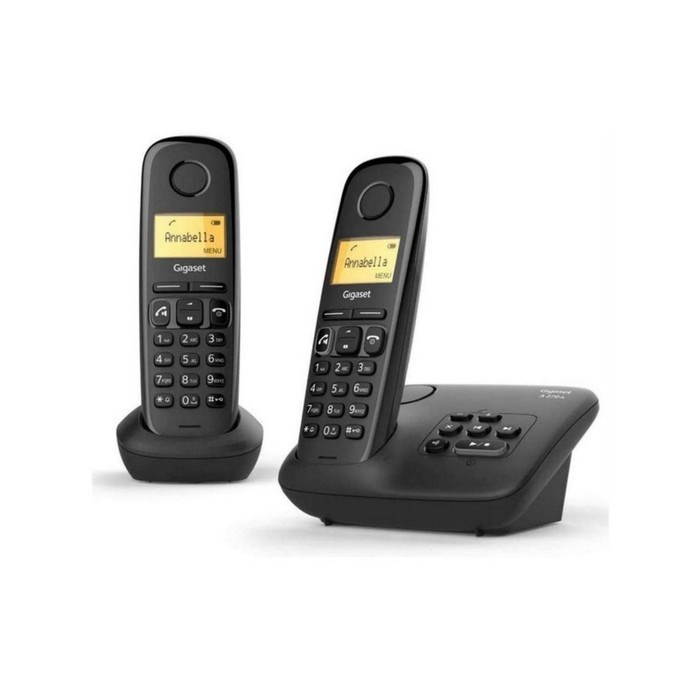Радиотелефон DECT Gigaset A270А, АОН, спикерфон, 80 контактов, автоответчик, 2 трубки - фото 51384327 Радиотелефон DECT Gigaset A270А, АОН, спикерфон, 80 контактов, автоответчик, 2 трубки - фото 51384327