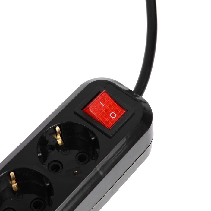 Сетевой фильтр 5bites SP4B-330 4S, 4 розетки, 3 м, 16 А, 3х1.5 мм2, с выкл., черный - фото 51384402 Сетевой фильтр 5bites SP4B-330 4S, 4 розетки, 3 м, 16 А, 3х1.5 мм2, с выкл., черный - фото 51384402