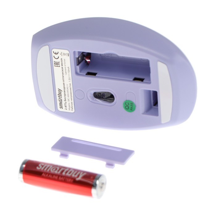 Комплект клавиатура и мышь Smartbuy SBC-666395AG-V,беспровод,мембран,1000 dpi,USB,фиолетовый - фото 51384468 Комплект клавиатура и мышь Smartbuy SBC-666395AG-V,беспровод,мембран,1000 dpi,USB,фиолетовый - фото 51384468