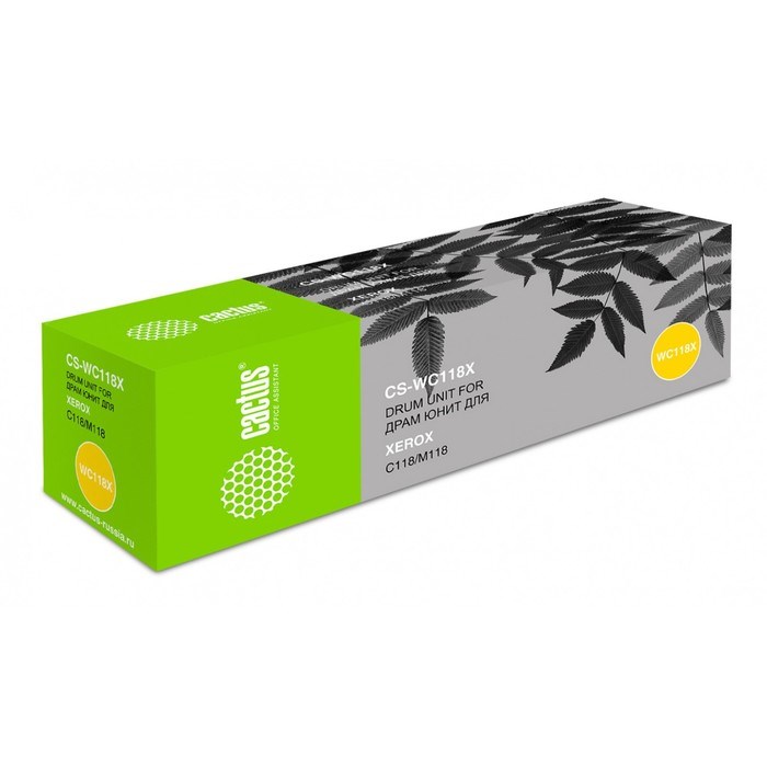 Картридж Cactus CS-WC118X 013R00589 для Xerox WC C118/M118 (60000k), черный - фото 51384795 Картридж Cactus CS-WC118X 013R00589 для Xerox WC C118/M118 (60000k), черный - фото 51384795