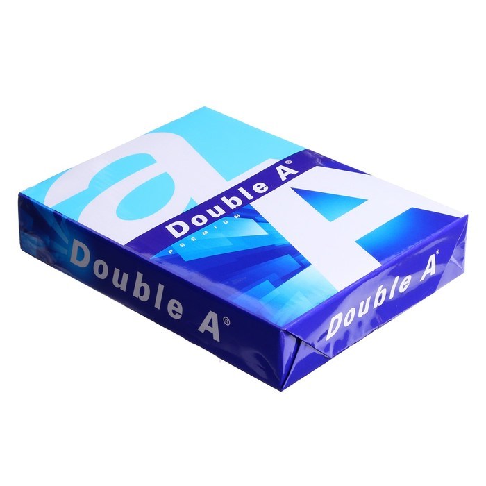 Бумага А4 500 л, DOUBLE A, 80 г/м2, белизна 163% CIE, класс А+ - фото 51385226 Бумага А4 500 л, DOUBLE A, 80 г/м2, белизна 163% CIE, класс А+ - фото 51385226
