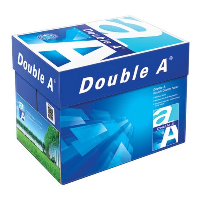 Бумага А4 500 л, DOUBLE A, 80 г/м2, белизна 163% CIE, класс А+ - фото 51385228 Бумага А4 500 л, DOUBLE A, 80 г/м2, белизна 163% CIE, класс А+ - фото 51385228