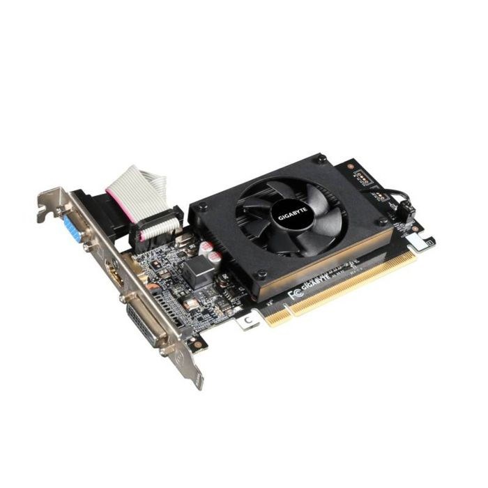 Видеокарта Gigabyte GeForce GT 710 (GV-N710D3-2GL) 2G,64bit,DDR3,954/1800 - фото 51385720 Видеокарта Gigabyte GeForce GT 710 (GV-N710D3-2GL) 2G,64bit,DDR3,954/1800 - фото 51385720