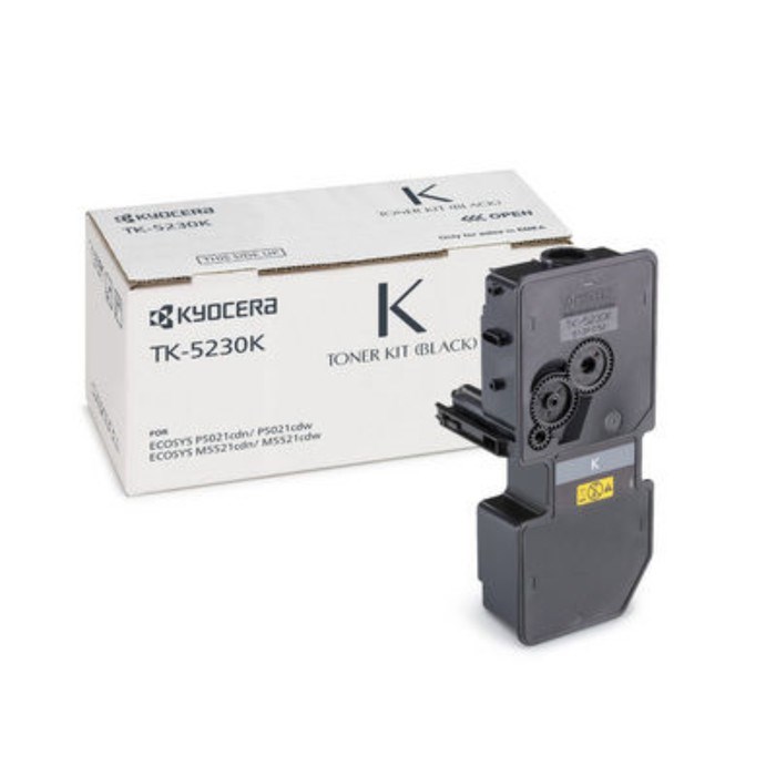 Тонер Картридж Kyocera 1T02R90NL0 TK-5230K черный для Kyocera P5021cdn/cdw, M5521cdn/cdw - фото 51385755 Тонер Картридж Kyocera 1T02R90NL0 TK-5230K черный для Kyocera P5021cdn/cdw, M5521cdn/cdw - фото 51385755