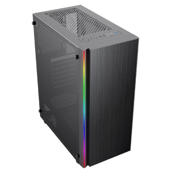 Корпус Formula CL-3302B RGB, без БП, ATX, Midi-Tower, черный - фото 51385805 Корпус Formula CL-3302B RGB, без БП, ATX, Midi-Tower, черный - фото 51385805