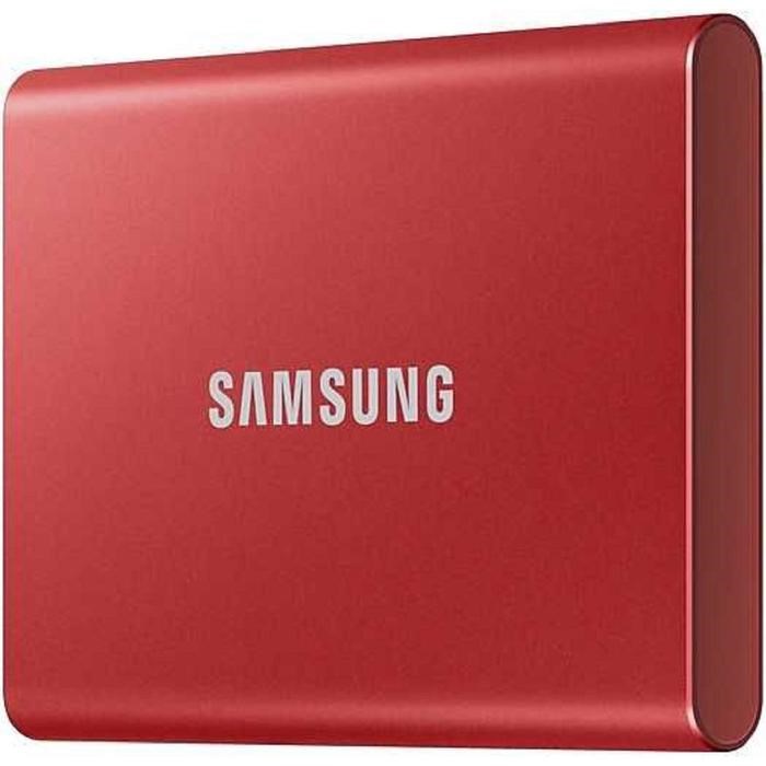 Накопитель SSD Samsung MU-PC1T0R/WW T7, 1.8", 1Тб, USB Type-C, красный - фото 51385822 Накопитель SSD Samsung MU-PC1T0R/WW T7, 1.8", 1Тб, USB Type-C, красный - фото 51385822