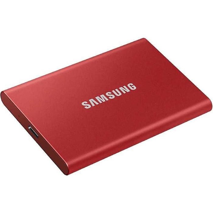 Накопитель SSD Samsung MU-PC1T0R/WW T7, 1.8", 1Тб, USB Type-C, красный - фото 51385823 Накопитель SSD Samsung MU-PC1T0R/WW T7, 1.8", 1Тб, USB Type-C, красный - фото 51385823