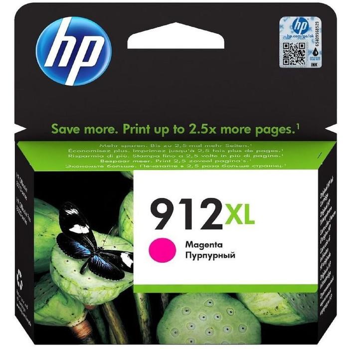 Картридж струйный HP 912XL 3YL82AE пурпурный для HP OfficeJet 801x/802x (825стр.) - фото 51385832 Картридж струйный HP 912XL 3YL82AE пурпурный для HP OfficeJet 801x/802x (825стр.) - фото 51385832