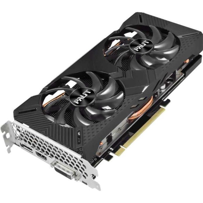 Видеокарта Palit PA-GTX1660SUPER GP 6G, GeForce GTX 1660SUPER 6Gb, GDDR6, DVI, HDMI, DP - фото 51385894 Видеокарта Palit PA-GTX1660SUPER GP 6G, GeForce GTX 1660SUPER 6Gb, GDDR6, DVI, HDMI, DP - фото 51385894