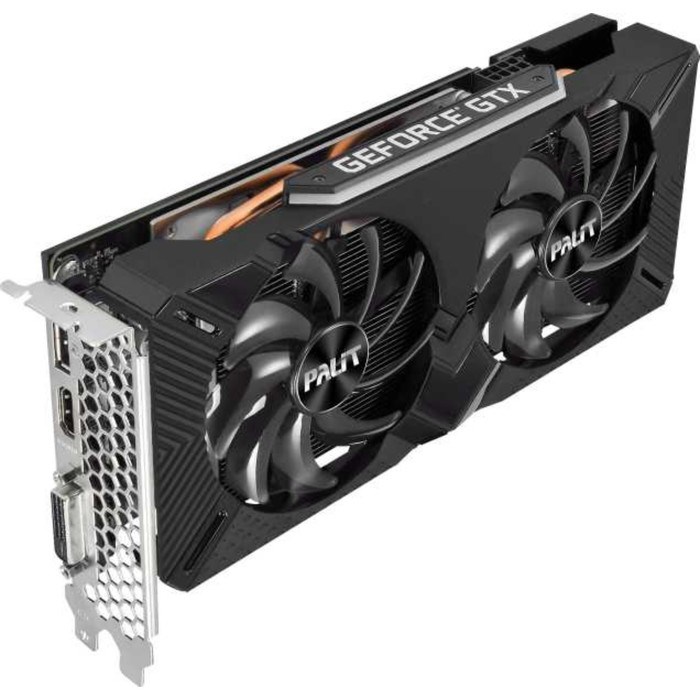 Видеокарта Palit PA-GTX1660SUPER GP 6G, GeForce GTX 1660SUPER 6Gb, GDDR6, DVI, HDMI, DP - фото 51385899 Видеокарта Palit PA-GTX1660SUPER GP 6G, GeForce GTX 1660SUPER 6Gb, GDDR6, DVI, HDMI, DP - фото 51385899