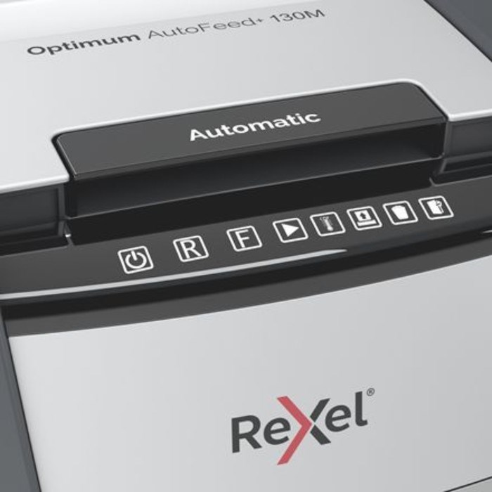 Шредер Rexel Optimum AutoFeed 130M, фрагменты 2х15мм, 130 листов, скрепки, скобы, пл.карты - фото 51385929 Шредер Rexel Optimum AutoFeed 130M, фрагменты 2х15мм, 130 листов, скрепки, скобы, пл.карты - фото 51385929