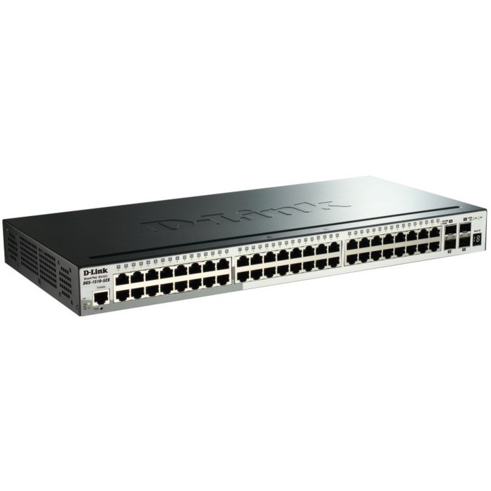 Коммутатор D-Link DGS-1510-52X/A2A, настраиваемый, 48х10/100/1000BASE-T - фото 51385979 Коммутатор D-Link DGS-1510-52X/A2A, настраиваемый, 48х10/100/1000BASE-T - фото 51385979