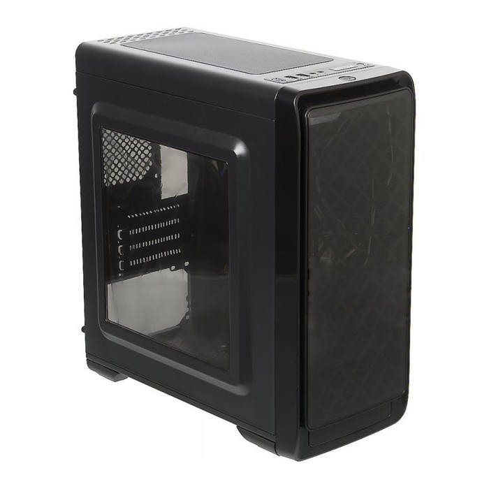 Корпус Accord A-SMB, без БП, mATX, черный - фото 51386237