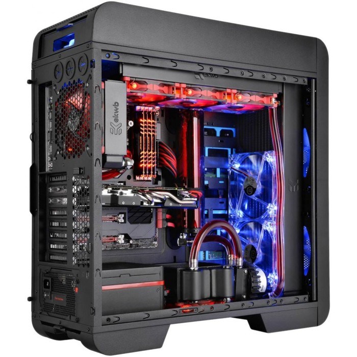 Корпус Thermaltake Core V71 TG без БП ATX 2x200mm 2xUSB2.0 2xUSB3.0 audio bott PSU черный - фото 51386253 Корпус Thermaltake Core V71 TG без БП ATX 2x200mm 2xUSB2.0 2xUSB3.0 audio bott PSU черный - фото 51386253