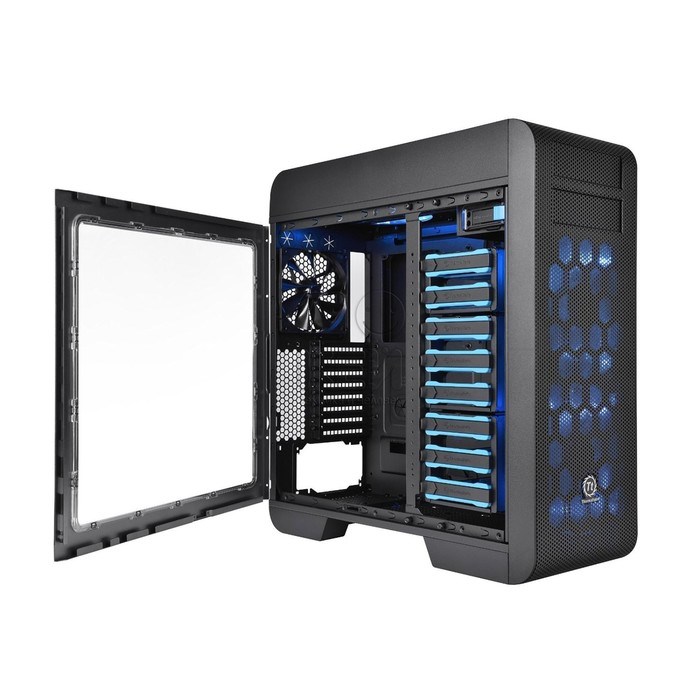 Корпус Thermaltake Core V71 TG без БП ATX 2x200mm 2xUSB2.0 2xUSB3.0 audio bott PSU черный - фото 51386254 Корпус Thermaltake Core V71 TG без БП ATX 2x200mm 2xUSB2.0 2xUSB3.0 audio bott PSU черный - фото 51386254