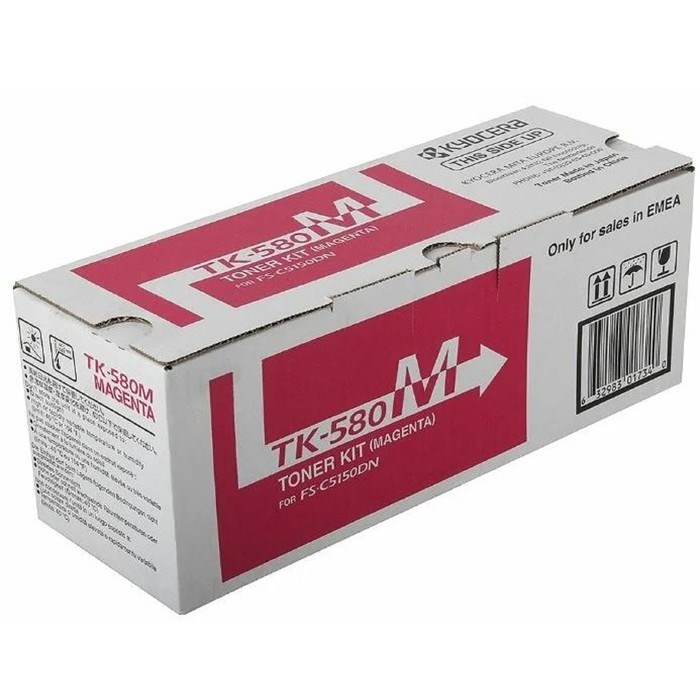 Тонер Картридж Kyocera 1T02KTBNL0 TK-580M пурпурный для Kyocera FS-C5150DN (2800стр.) - фото 51386266 Тонер Картридж Kyocera 1T02KTBNL0 TK-580M пурпурный для Kyocera FS-C5150DN (2800стр.) - фото 51386266