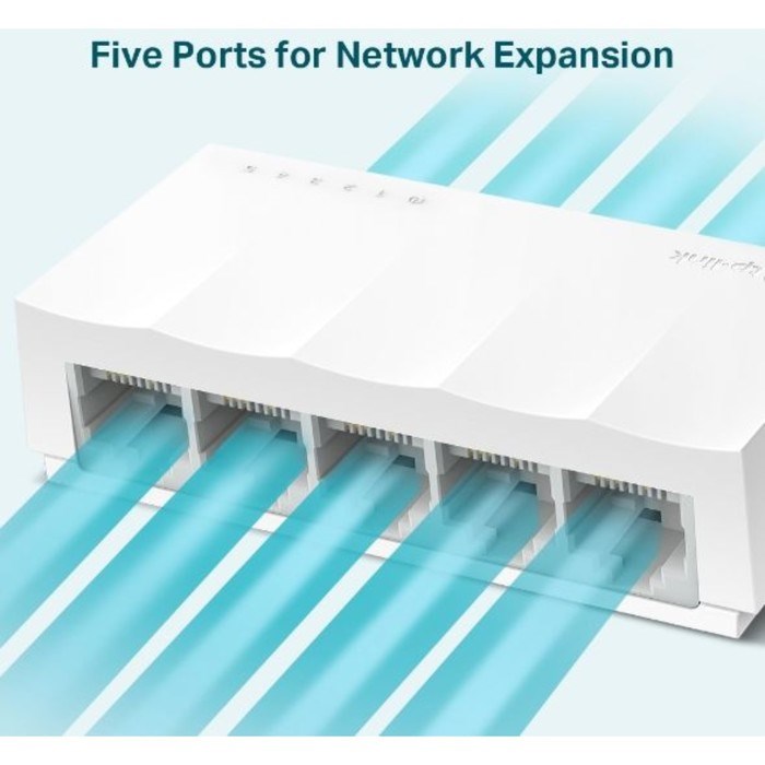 Коммутатор TP-Link LS1005, неуправляемый, 5x10/100BASE-TХ - фото 51386491 Коммутатор TP-Link LS1005, неуправляемый, 5x10/100BASE-TХ - фото 51386491