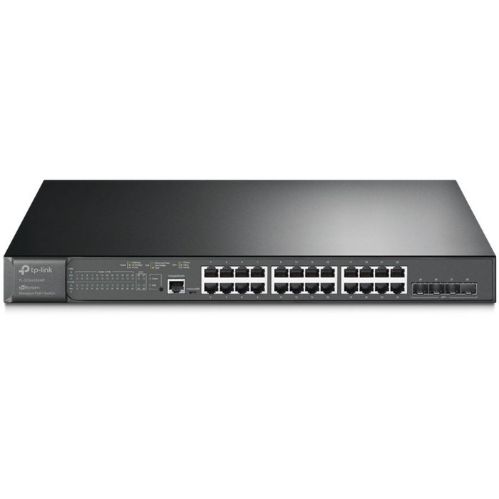 Коммутатор TP-Link TL-SG3428XMP, управляемый, 24х10/100/1000BASE-T - фото 51386519 Коммутатор TP-Link TL-SG3428XMP, управляемый, 24х10/100/1000BASE-T - фото 51386519