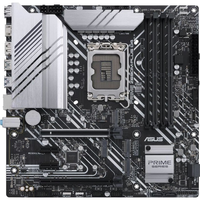 Материнская плата Asus PRIME Z690M-PLUS D4, LGA1700, Z690, 4хDDR4, VGA, HDMI, DVI, DP, mATX 967310 - фото 51386587 Материнская плата Asus PRIME Z690M-PLUS D4, LGA1700, Z690, 4хDDR4, VGA, HDMI, DVI, DP, mATX 967310 - фото 51386587