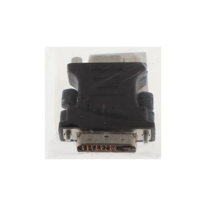 Переходник ExeGate EX-DVI-VGA, DVI - I - VGA, чёрный - фото 51386617 Переходник ExeGate EX-DVI-VGA, DVI - I - VGA, чёрный - фото 51386617