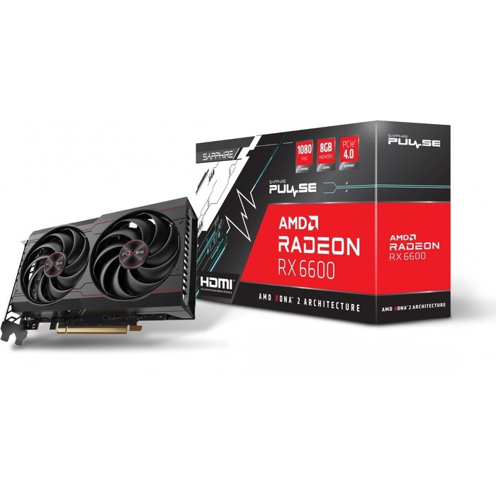 Видеокарта Sapphire 11310-01-20G, RX 6600 8 Гб, GDDR6, HDMI, DP - фото 51386680 Видеокарта Sapphire 11310-01-20G, RX 6600 8 Гб, GDDR6, HDMI, DP - фото 51386680