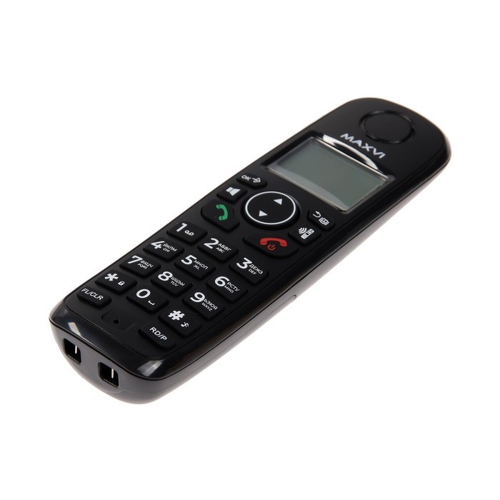 Радиотелефон DECT Maxvi GA-01, Caller ID, интерком, спикерофон, АОН, конференц-связь, черный - фото 51386690 Радиотелефон DECT Maxvi GA-01, Caller ID, интерком, спикерофон, АОН, конференц-связь, черный - фото 51386690