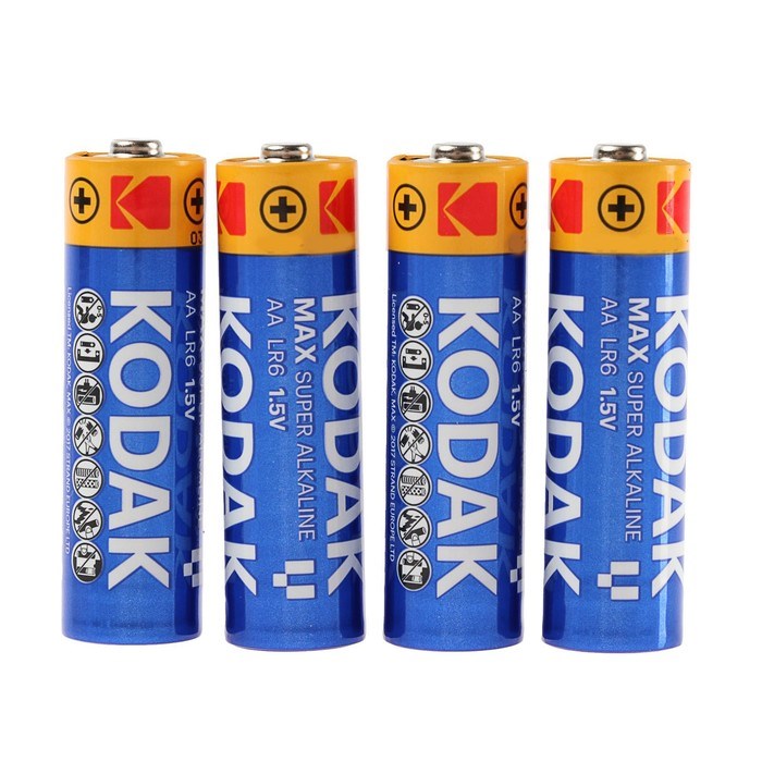 Батарейка алкалиновая Kodak Max, AA, LR6-10BL, 1.5В, отрывной блистер, 10 шт. - фото 51386878 Батарейка алкалиновая Kodak Max, AA, LR6-10BL, 1.5В, отрывной блистер, 10 шт. - фото 51386878