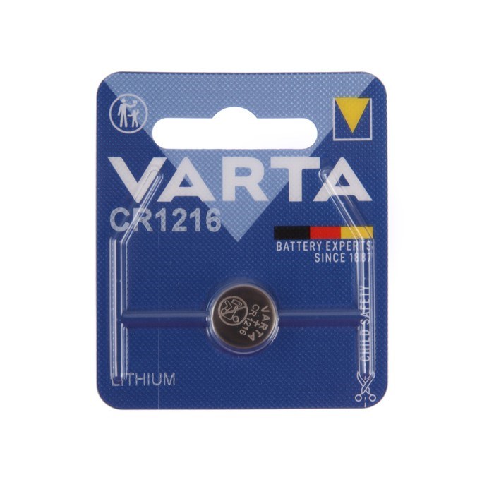 Батарейка литиевая Varta ELECTRONICS CR 1216 - фото 51386924 Батарейка литиевая Varta ELECTRONICS CR 1216 - фото 51386924