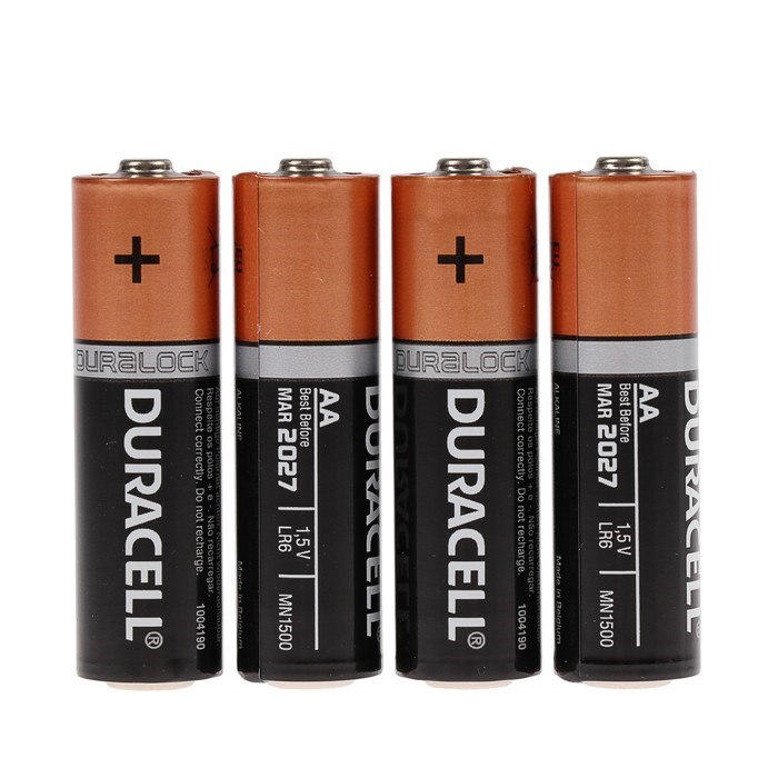 Батарейка алкалиновая Duracell Basic, AA, LR6-6BL, 1.5В, блистер, 6 шт. - фото 51387088 Батарейка алкалиновая Duracell Basic, AA, LR6-6BL, 1.5В, блистер, 6 шт. - фото 51387088