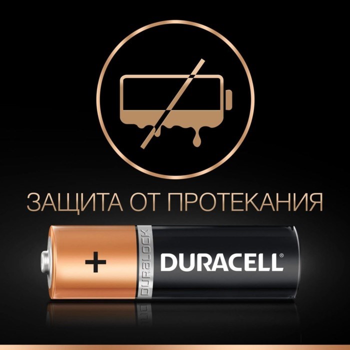 Батарейка алкалиновая Duracell Basic, AA, LR6-6BL, 1.5В, блистер, 6 шт. - фото 51387091 Батарейка алкалиновая Duracell Basic, AA, LR6-6BL, 1.5В, блистер, 6 шт. - фото 51387091