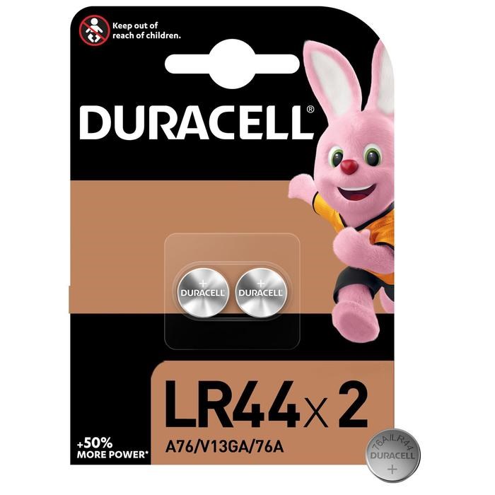 Батарейка алкалиновая Duracell, LR44 (А76, KA76, V13GA)-2BL, 1.5В, блистер, 2 шт. - фото 51387262 Батарейка алкалиновая Duracell, LR44 (А76, KA76, V13GA)-2BL, 1.5В, блистер, 2 шт. - фото 51387262