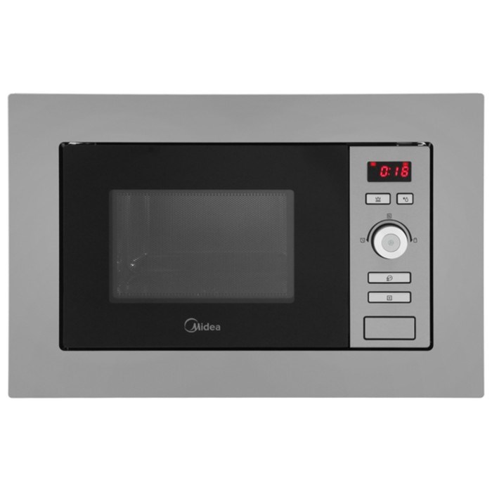 Встраиваемая микроволновая печь Midea AG820BJU-SS, 20 л, 5 уровней мощности, серебристый - фото 51388027 Встраиваемая микроволновая печь Midea AG820BJU-SS, 20 л, 5 уровней мощности, серебристый - фото 51388027
