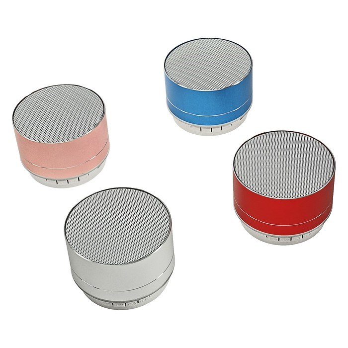 Портативная колонка Luazon LAB-05, 3 Вт, 520 мАч, Bluetooth, USB, microSD, microUSB, серебристый - фото 51388068 Портативная колонка Luazon LAB-05, 3 Вт, 520 мАч, Bluetooth, USB, microSD, microUSB, серебристый - фото 51388068