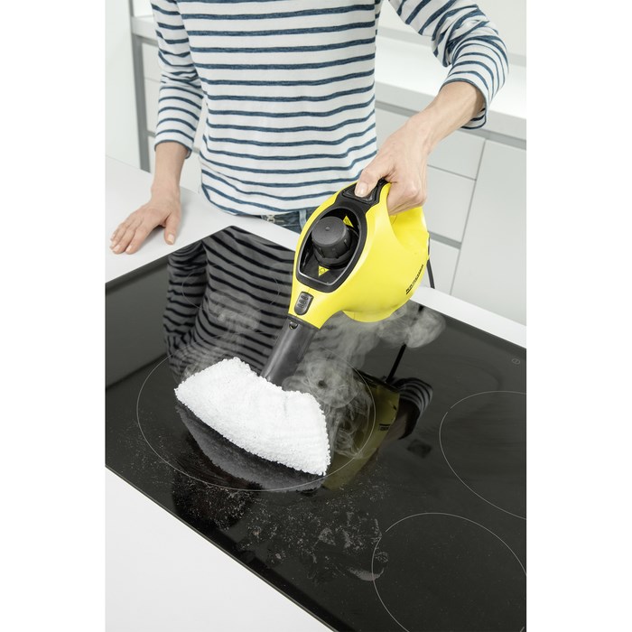 Пароочиститель Karcher SC 1 EasyFix, 1200 Вт, 20 м2, нагрев 3 мин, 0.2 л, + насадка для пола - фото 51388705 Пароочиститель Karcher SC 1 EasyFix, 1200 Вт, 20 м2, нагрев 3 мин, 0.2 л, + насадка для пола - фото 51388705