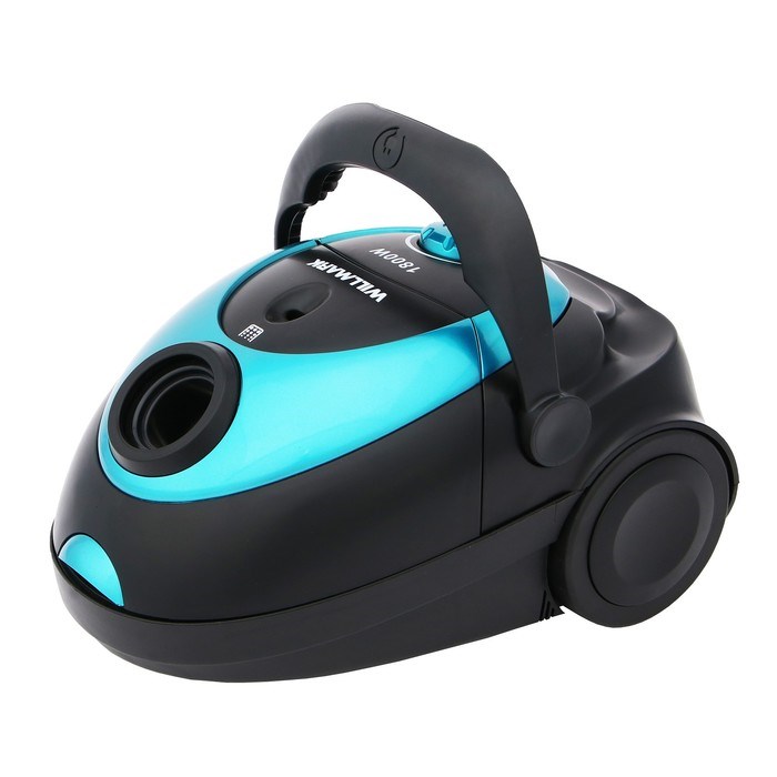 Пылесос WILLMARK VC-1842DB, 1800/350 Вт, чёрно-бирюзовый - фото 51389060 Пылесос WILLMARK VC-1842DB, 1800/350 Вт, чёрно-бирюзовый - фото 51389060