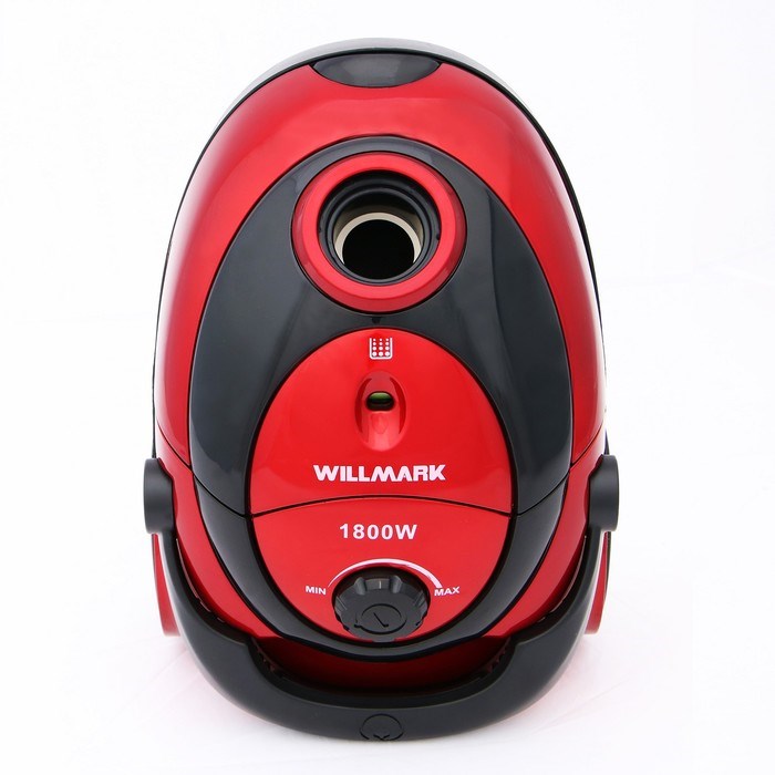 Пылесос WILLMARK VC-1842DB, 1800/350 Вт, чёрно-красный - фото 51389066 Пылесос WILLMARK VC-1842DB, 1800/350 Вт, чёрно-красный - фото 51389066