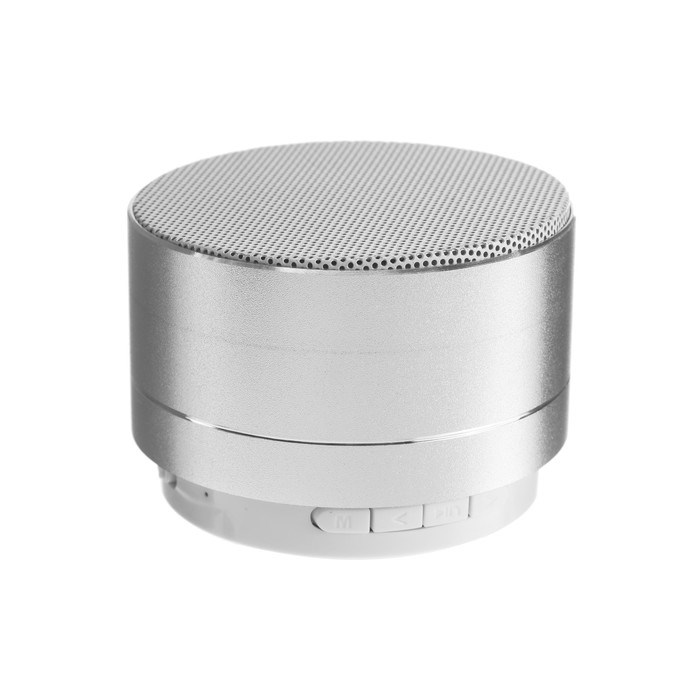 Портативная колонка Luazon LAB-03, 3 Вт, 520 мАч, microSD, USB, корпус металл, МИКС - фото 51389300