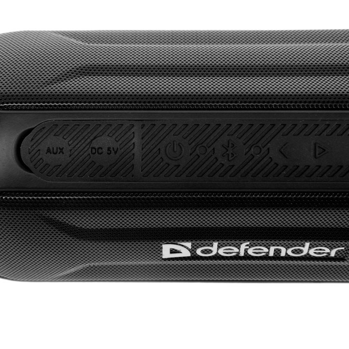 Портативная колонка Defender Enjoy S1000, 20 Вт, Bluetooth 4.2, 2000 мАч, подсветка, чёрная - фото 51389317 Портативная колонка Defender Enjoy S1000, 20 Вт, Bluetooth 4.2, 2000 мАч, подсветка, чёрная - фото 51389317