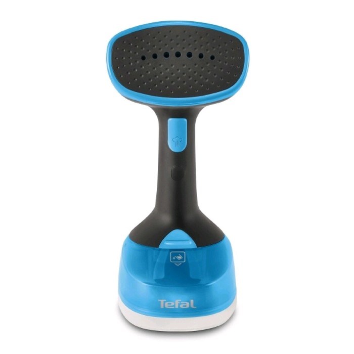Отпариватель Tefal DT7000E0, ручной, 1000-1200 Вт, 17 г/мин, 150 мл, шнур 2 м, чёрно-синий - фото 51389349 Отпариватель Tefal DT7000E0, ручной, 1000-1200 Вт, 17 г/мин, 150 мл, шнур 2 м, чёрно-синий - фото 51389349