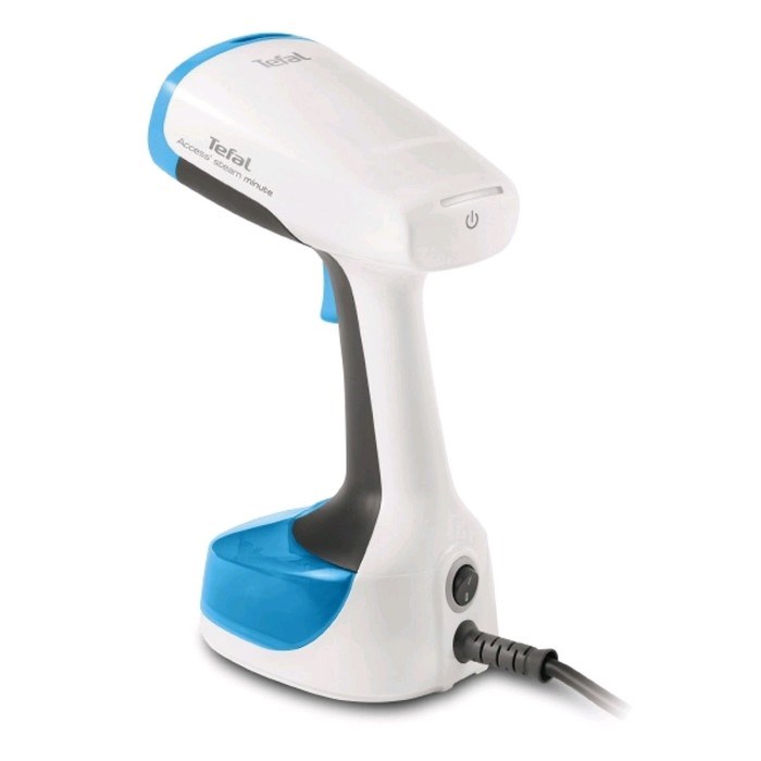 Отпариватель Tefal DT7000E0, ручной, 1000-1200 Вт, 17 г/мин, 150 мл, шнур 2 м, чёрно-синий - фото 51389350 Отпариватель Tefal DT7000E0, ручной, 1000-1200 Вт, 17 г/мин, 150 мл, шнур 2 м, чёрно-синий - фото 51389350