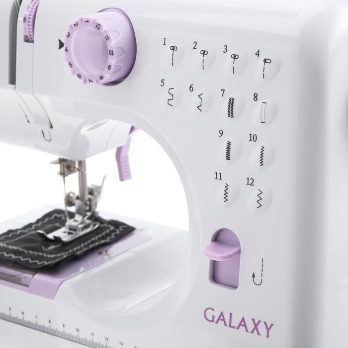 Швейная машина Galaxy LINE GL 6500, 9 Вт, 12 видов строчки, автомат, белая - фото 51389546 Швейная машина Galaxy LINE GL 6500, 9 Вт, 12 видов строчки, автомат, белая - фото 51389546