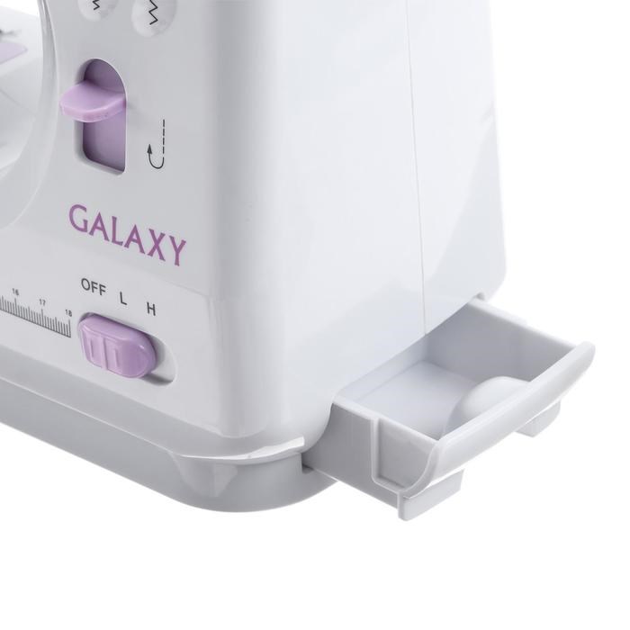 Швейная машина Galaxy LINE GL 6500, 9 Вт, 12 видов строчки, автомат, белая - фото 51389550 Швейная машина Galaxy LINE GL 6500, 9 Вт, 12 видов строчки, автомат, белая - фото 51389550