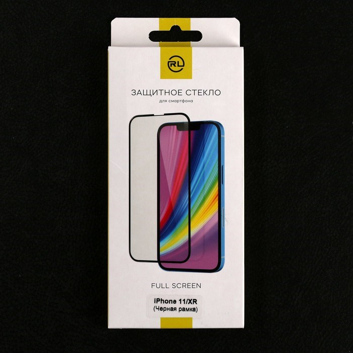 Защитное стекло Red Line для iPhone 11/XR, Full Screen, полный клей, черное - фото 51389589 Защитное стекло Red Line для iPhone 11/XR, Full Screen, полный клей, черное - фото 51389589